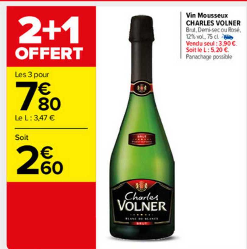 vin mousseux charles volner