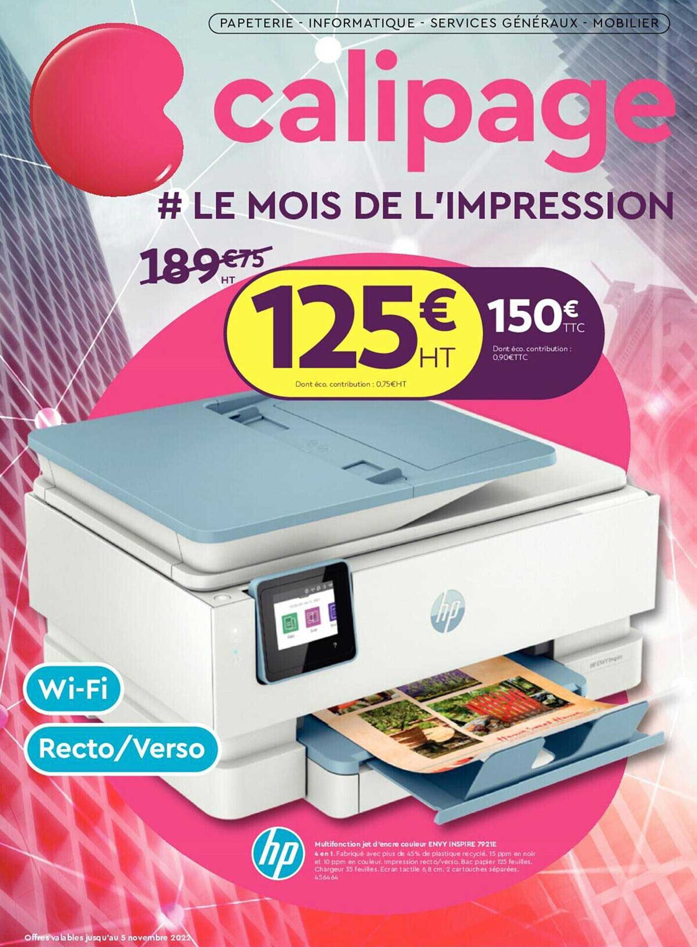 multifonction jet d'encre couleur envy inspire 7921e hp