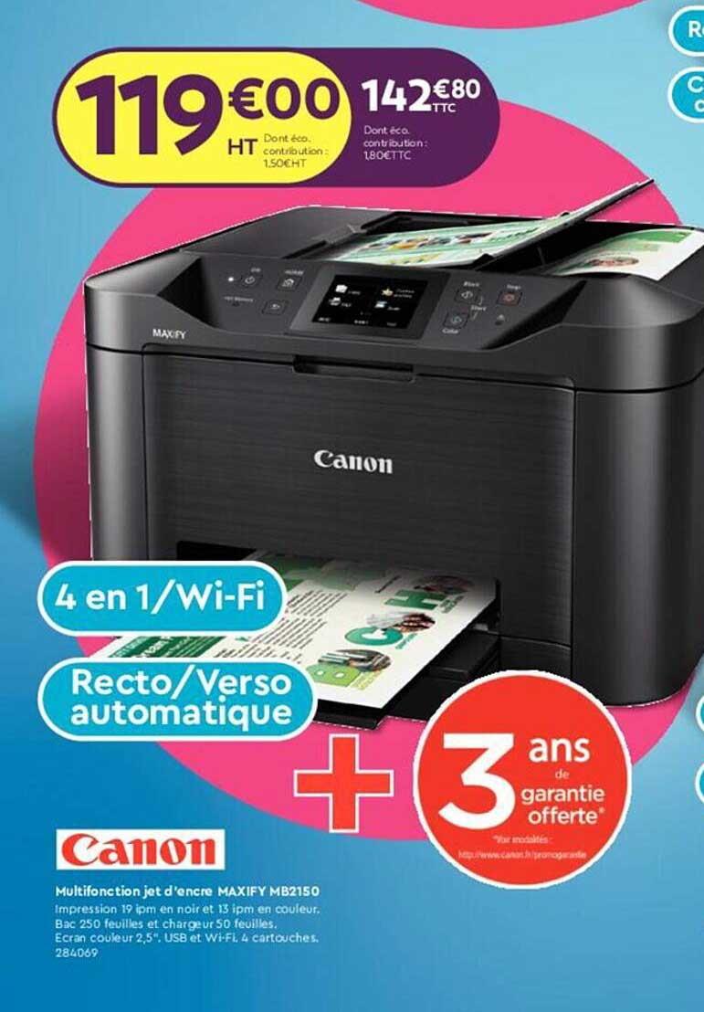 Multifonction Jet D'encre Maxify Canon