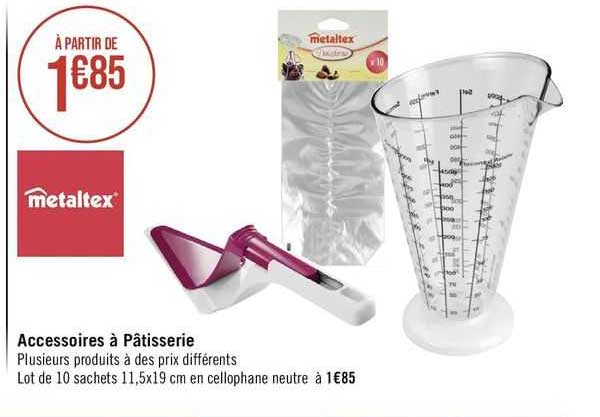 Accessoires à Pâtisserie Metaltex