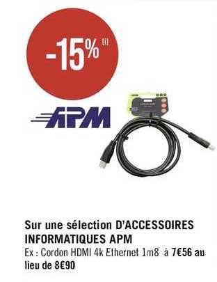 accessoires informatiques apm