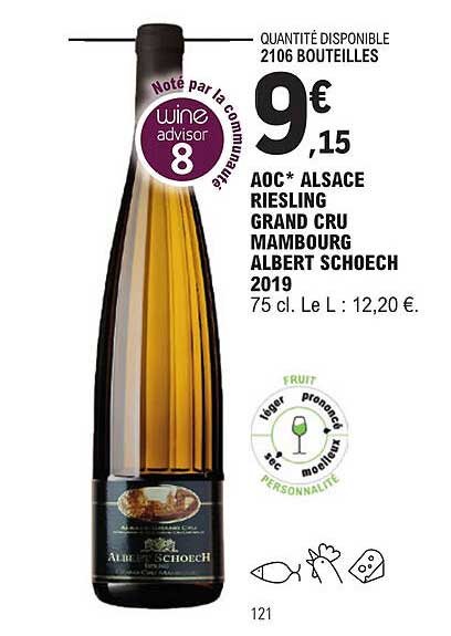 aoc alsace riesling grand cru mambourg albert schoech 2019