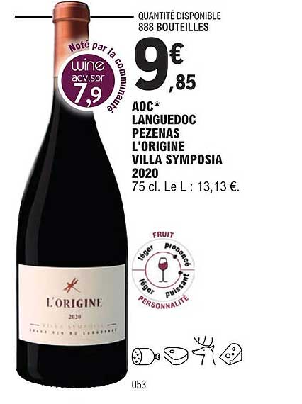 aoc languedoc pezenas l'origine villa symposia 2020