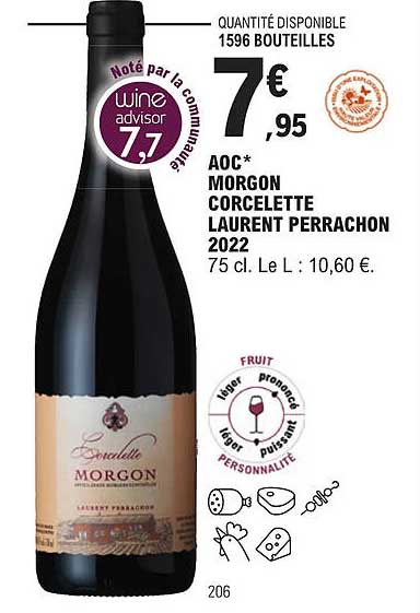 aoc morgon corcelette laurent perrachon 2022
