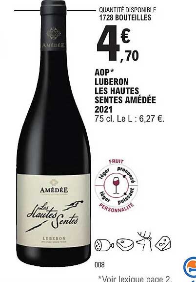 aop luberon les hautes sentes amédée 2021