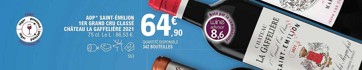 aop saint-émilion 1er grand cru classé château la gaffelière 2021