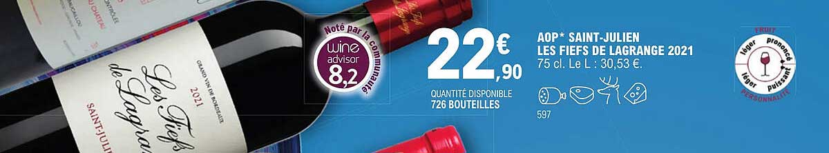 aop saint-julien les fiefs de lagrange 2021