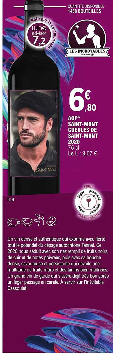 aop saint-mont gueules de saint-mont 2020