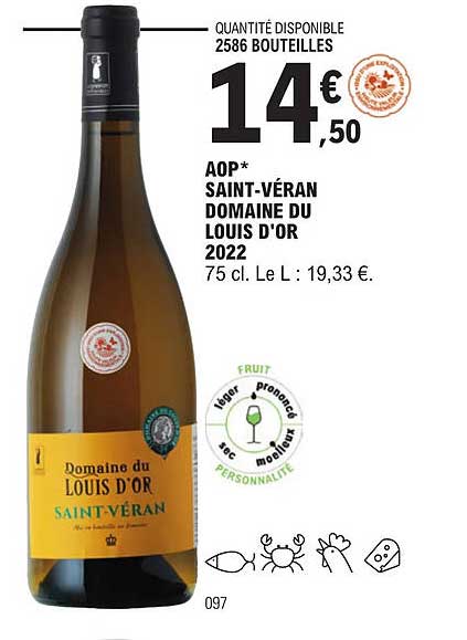aop saint-véran domaine du louis d'or 2022