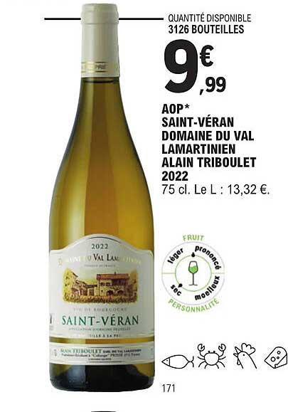 aop saint-véran domaine du val lamartinien alain triboulet 2022