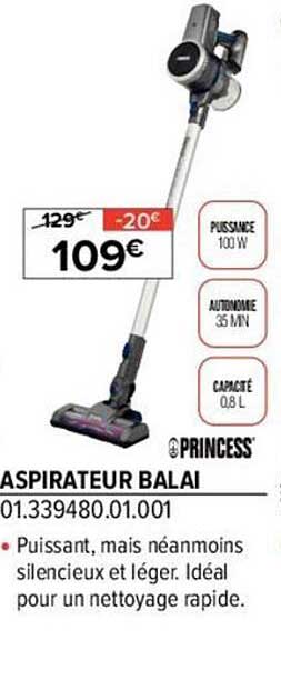 Aspirateur Balai Princess