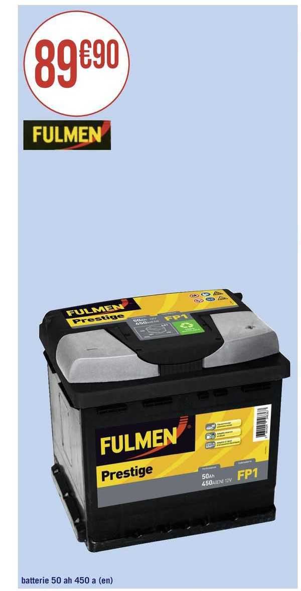 batterie 50 ah 450 a fulmen