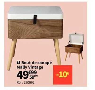 Bout De Canapé Mally Vintage