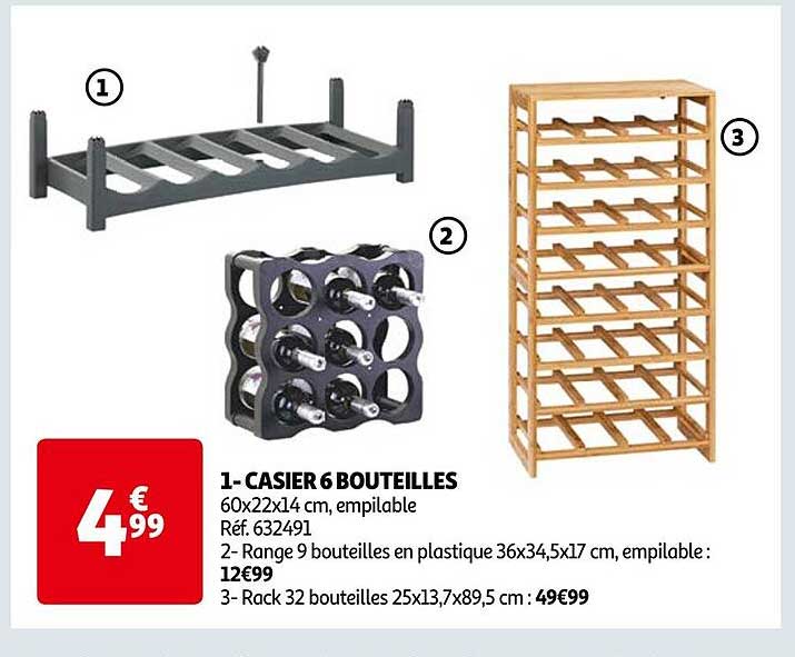 Casier 6 Bouteilles