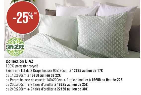 collection diaz sincère