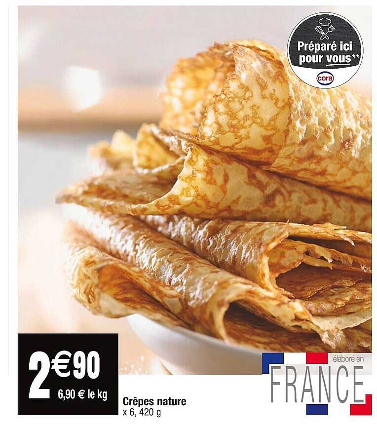 Crêpes Nature