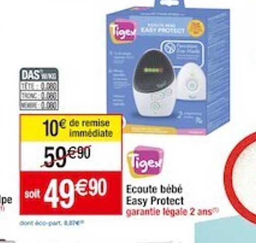écoute bébé easy protect tigex