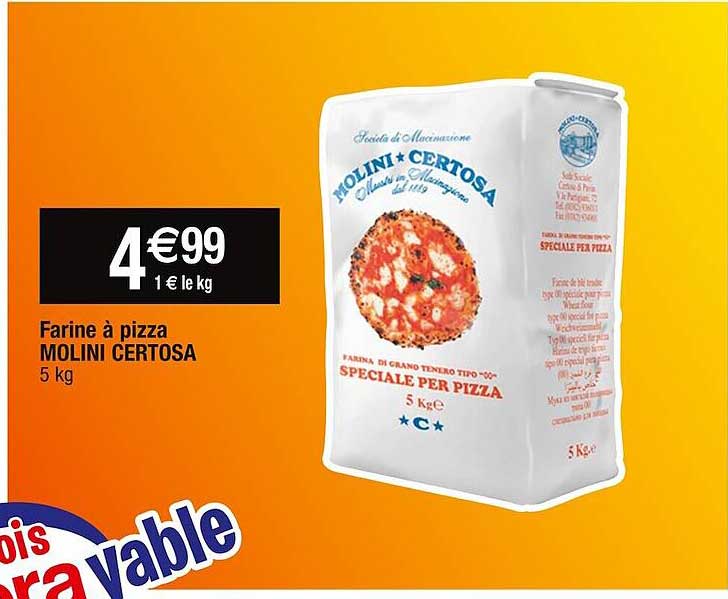 farine à pizza molini certosa