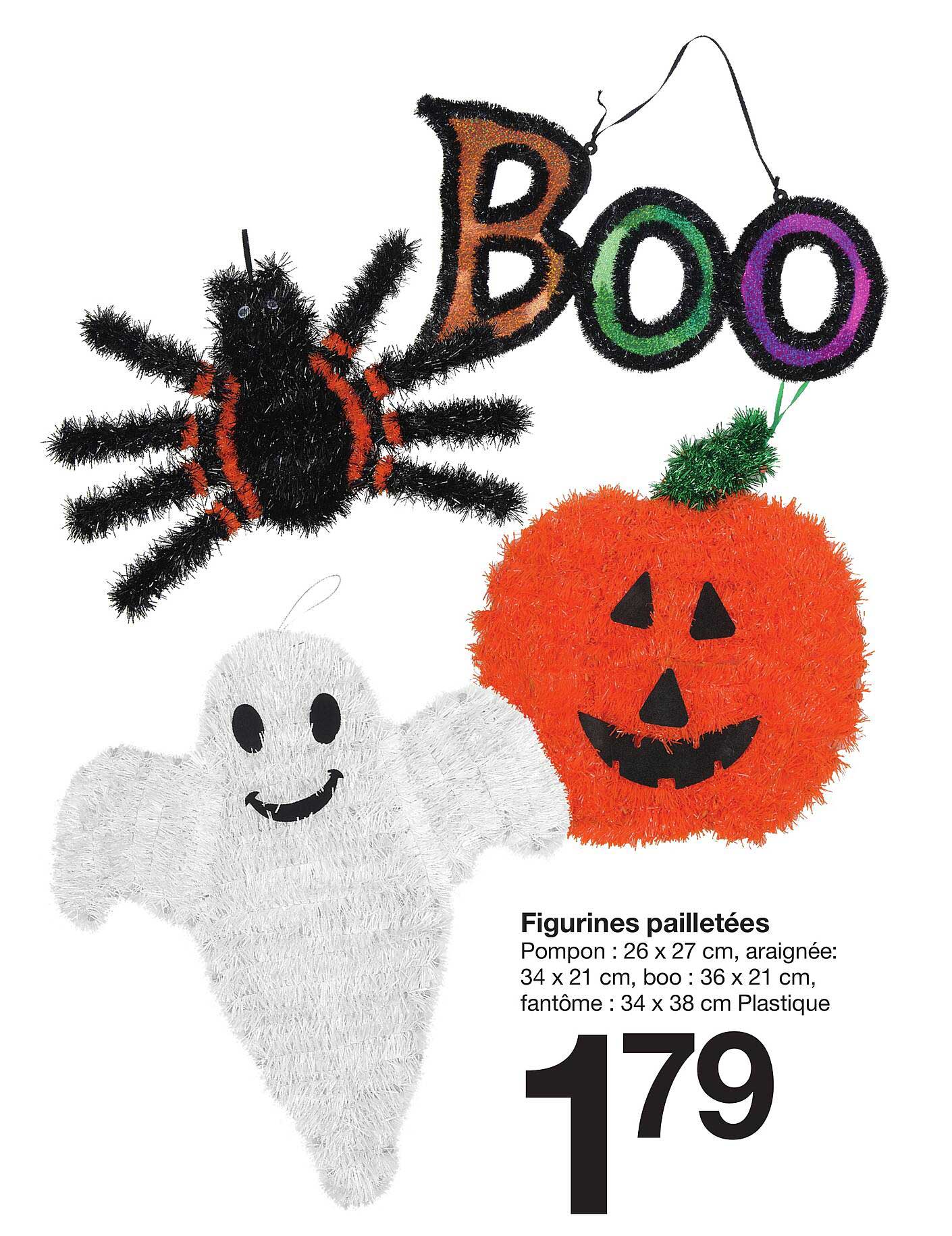 figurines pailletées