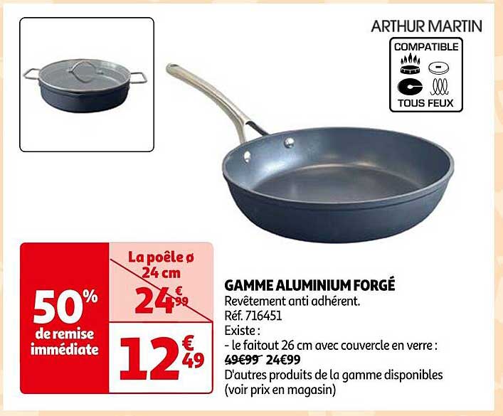 gamme aluminium forgé arthur martin