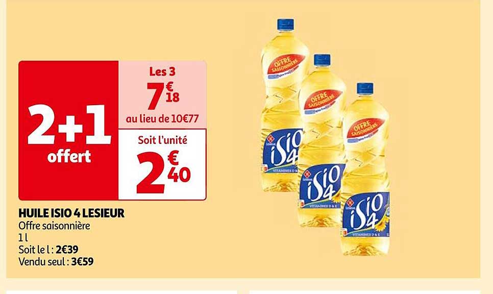 huile isio 4 lesieur