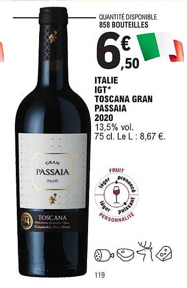 igt toscana gran passaia 2020