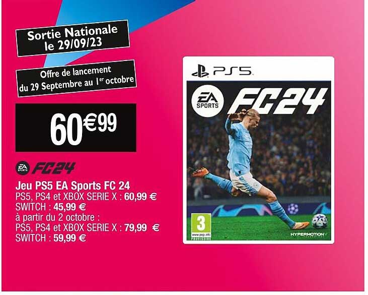 Jeu Ps5 Ea Sports Fc 24