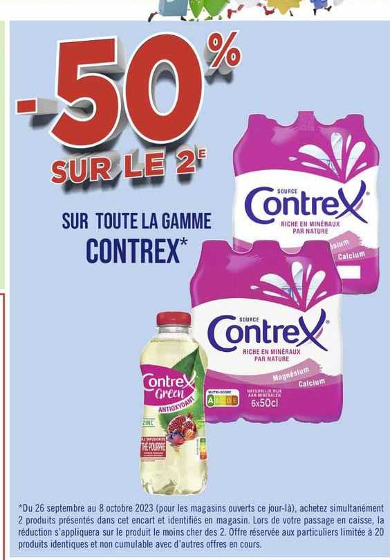 La Gamme Contrex