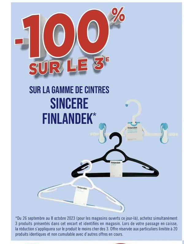 La Gamme De Cintres Sincère Finlandek^