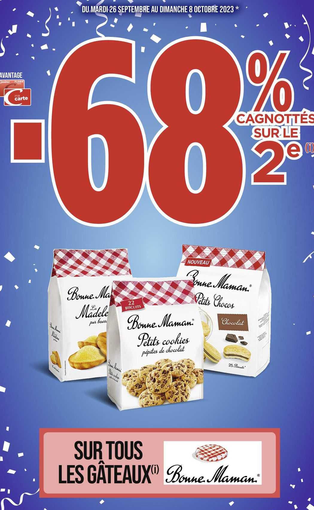 les gâteaux bonne maman