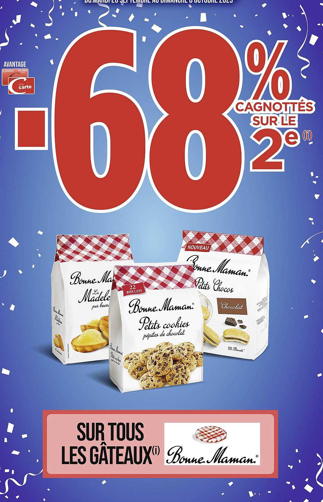 les gâteaux bonne maman