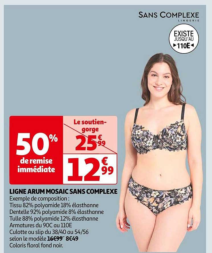 ligne arum mosaïc sans complexe