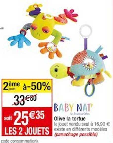 olive la tortue baby nat'