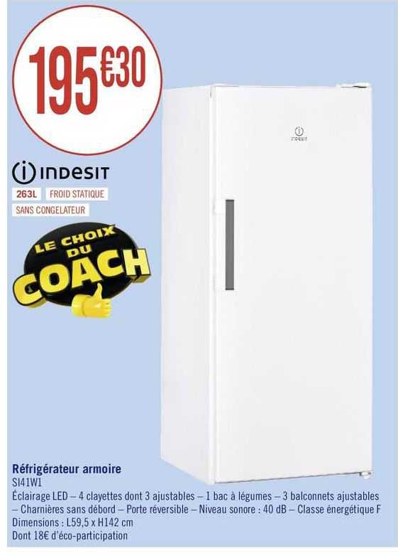 Réfrigérateur Armoire Indesit