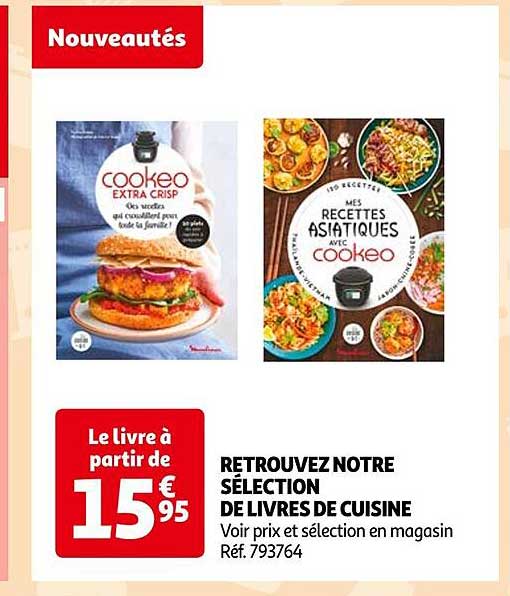 retrouvez notre sélection de livres de cuisine