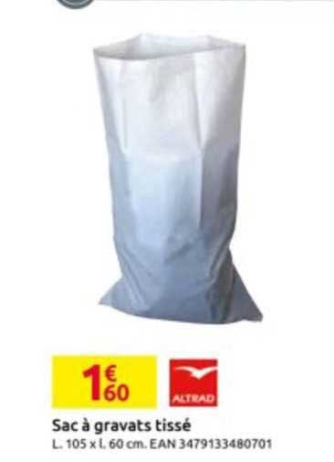 sac à gravats tissé