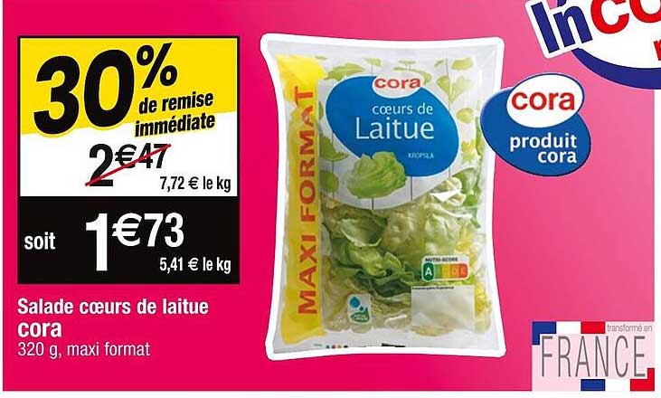 Salade Cœurs De Laitue Cora