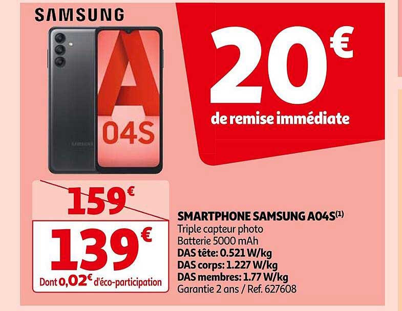 Smartphone Samsung A04s