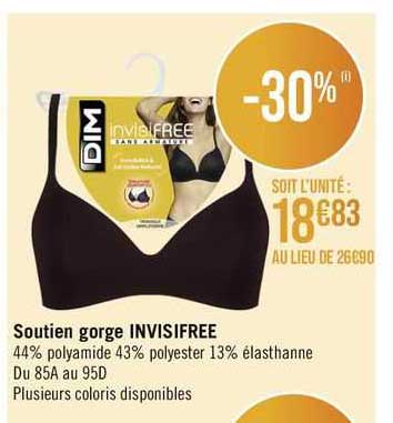 soutien gorge invisifree