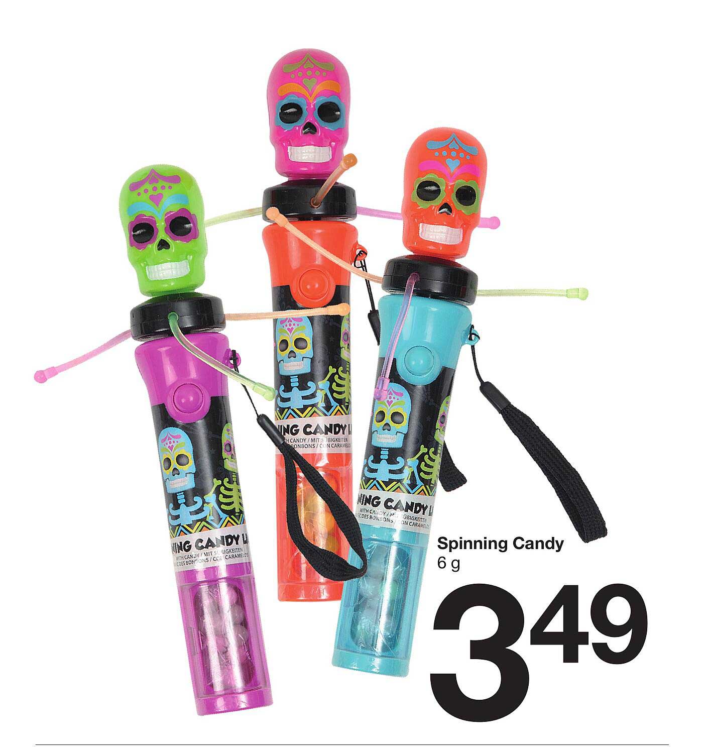 spinning candy
