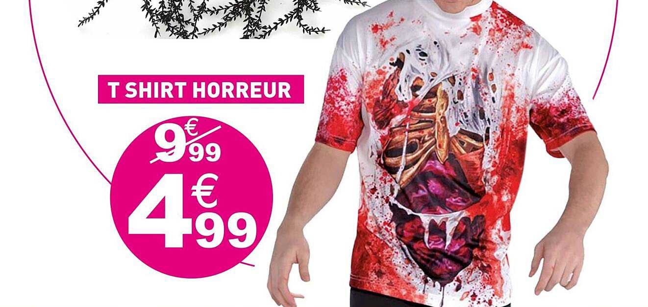 t-shirt horreur