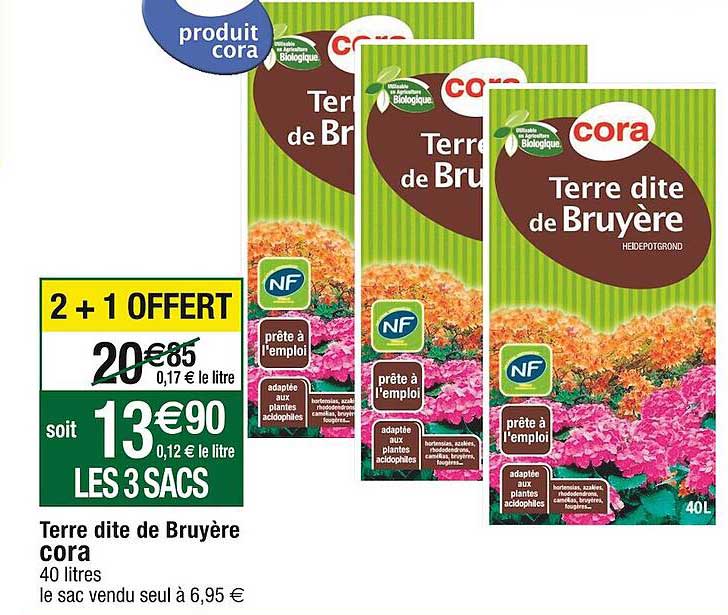 terre dite de bruyère cora