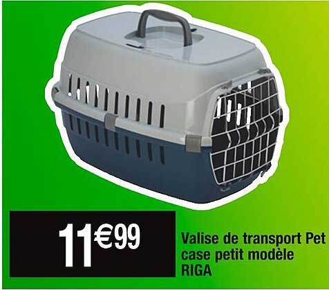 valise de transport pet case petit modèle riga
