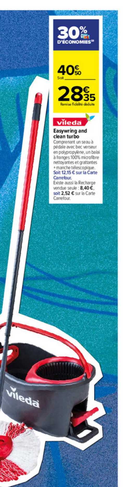 easywring and clean turbo vileda