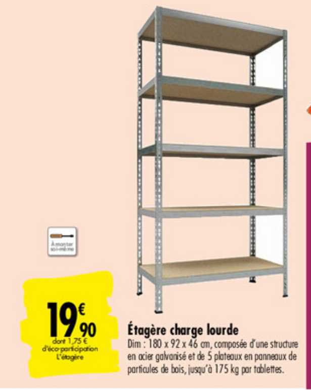 étagère charge lourde