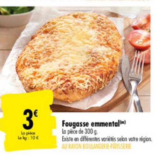 Fougasse Emmental