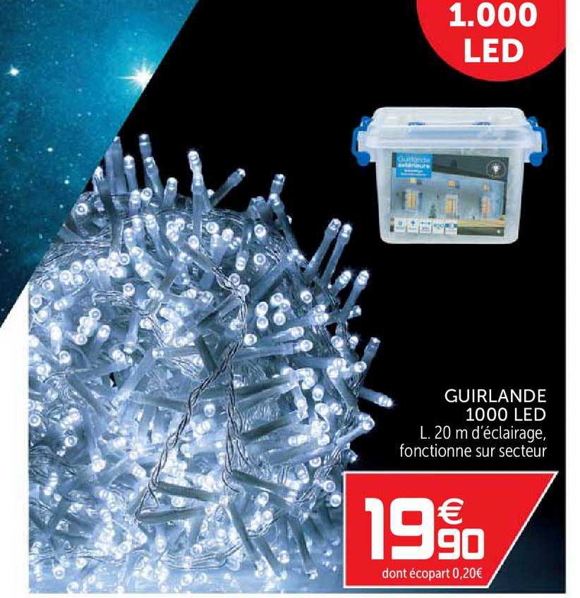Guirlande 1000 Led