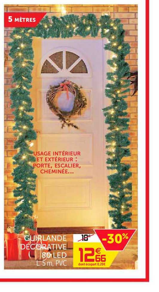 guirlande décorative 80 led
