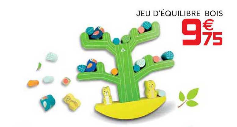 jeu d'équilibre bois