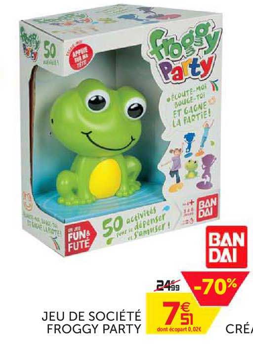 jeu de société froggy party
